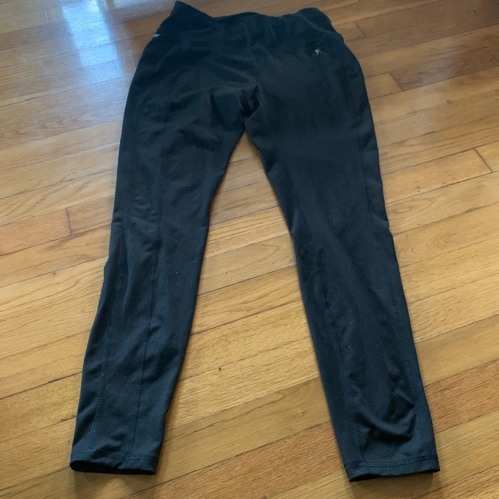 Black ankle leggings